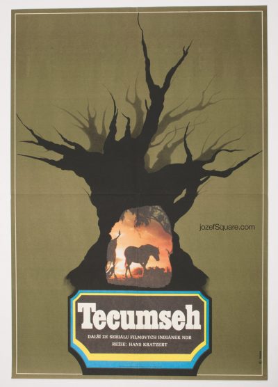 Movie Poster, Tecumseh, Western Poster