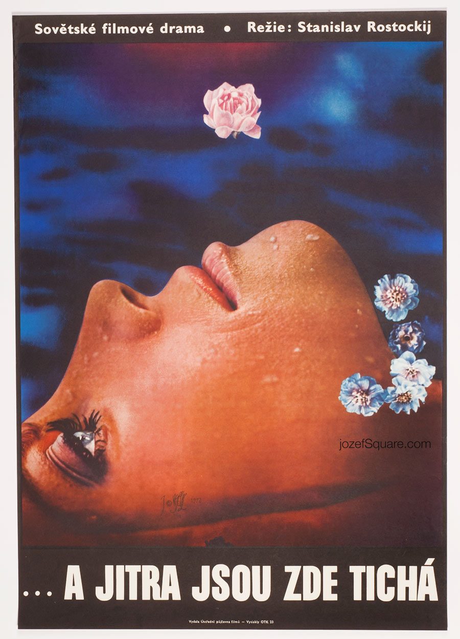 Movie Poster, The Dawns Here Are Quiet, Josef Vyletal