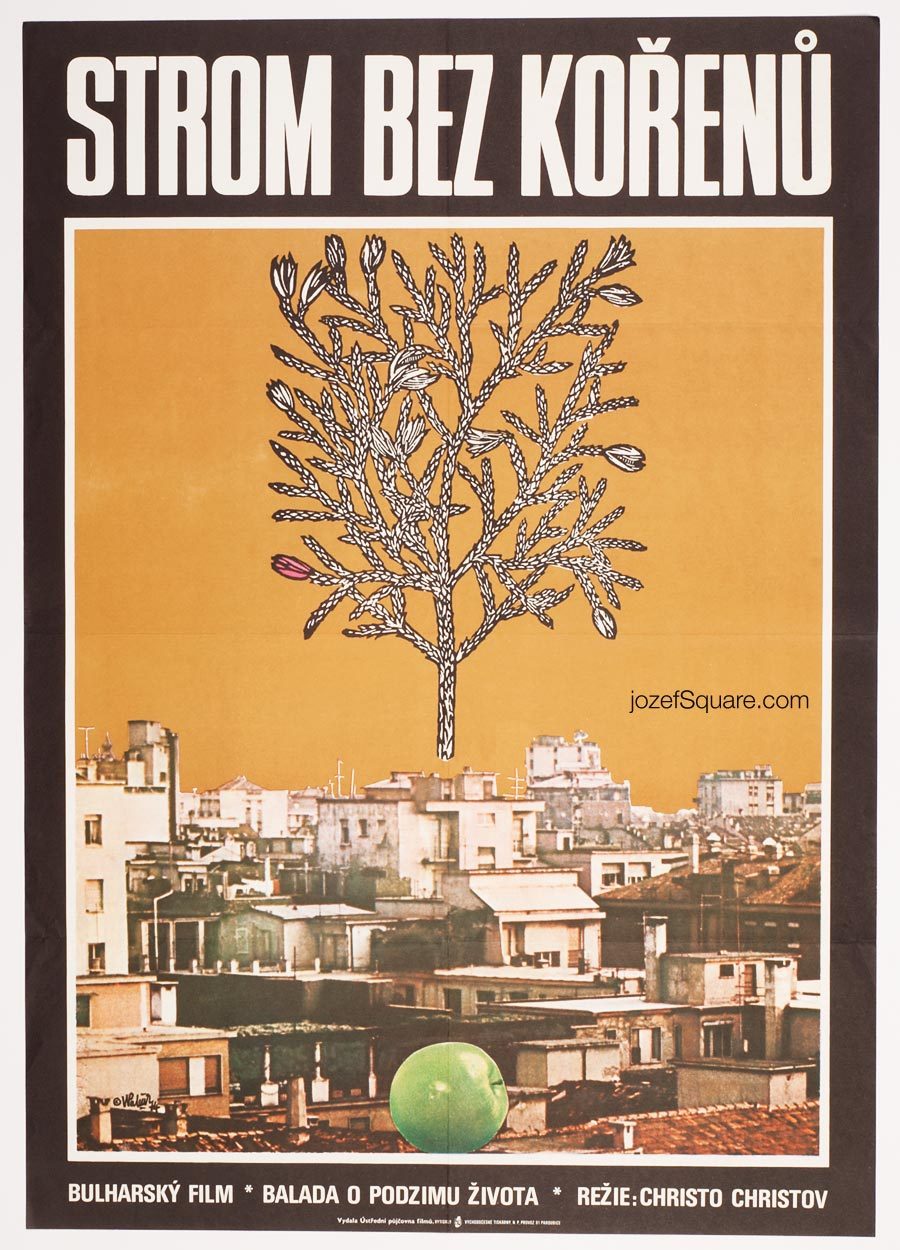 Movie Poster, A Tree Without Roots, 70s Cinema Art