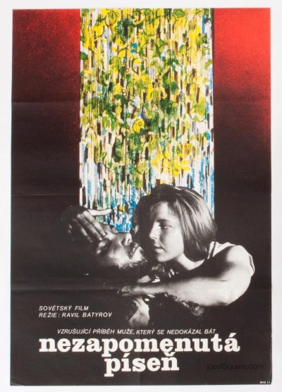 Movie Poster, The Unforgotten Song, 70s Cinema Art