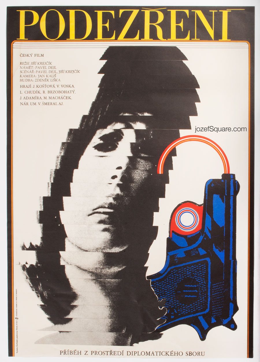 Movie Poster, Suspicion, Milan Grygar