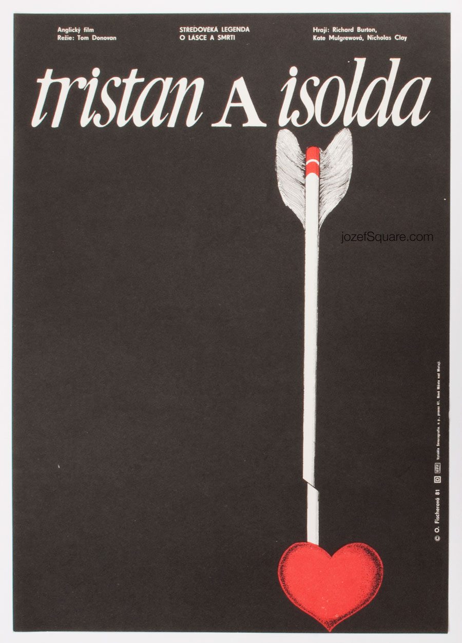 Movie Poster, Lovespell, Richard Burton, 80s Cinema Art