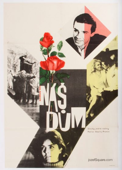 Movie Poster, Our House, 60s Cinema Art
