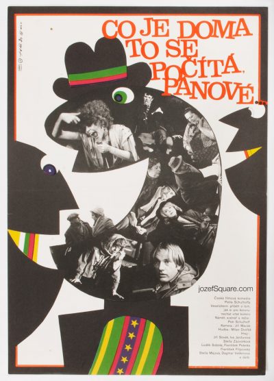 Movie Poster, What I Have I Hold, Gentlemen, 80s Cinema Art
