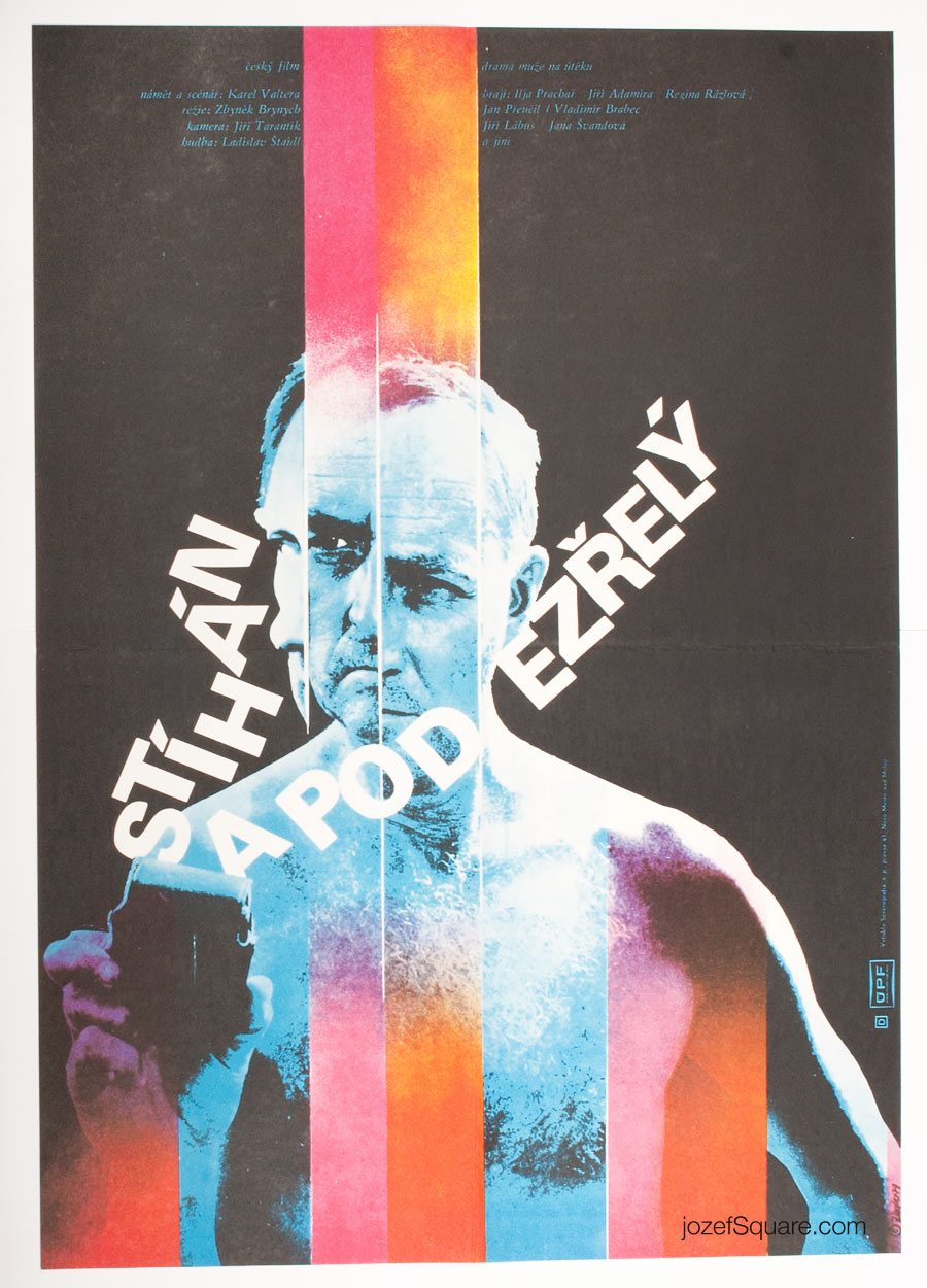 Movie Poster, Sought and Suspect, Zdenek Ziegler
