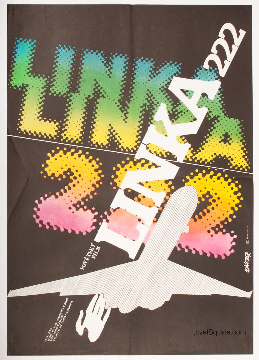 Movie Poster – Flight 222, Jan Weber, 1986