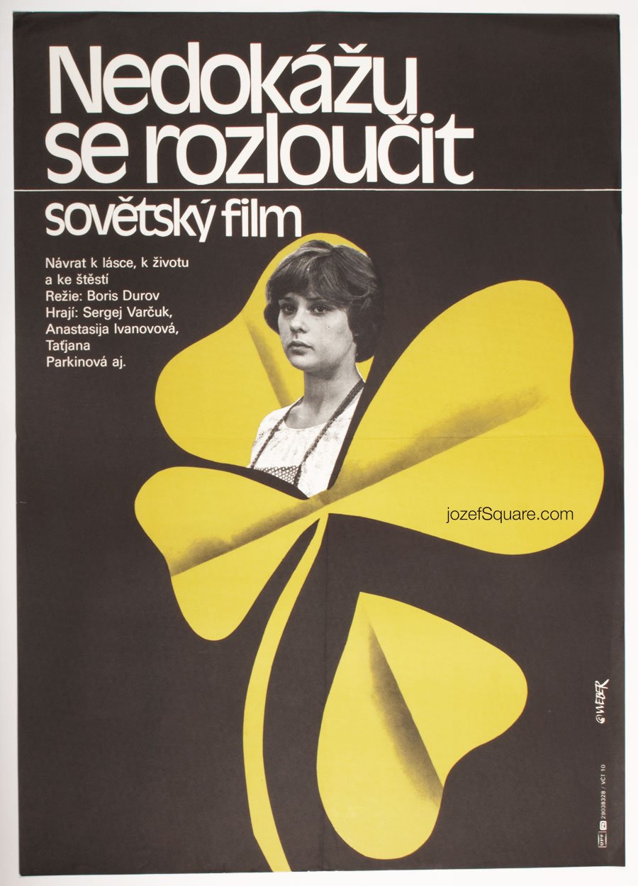 Movie Poster – I Cannot Say Farewell, Jan Weber, 1982