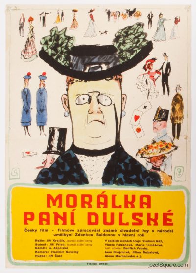 Movie Poster, Mrs. Dulska's Morals, Kamil Lhotak