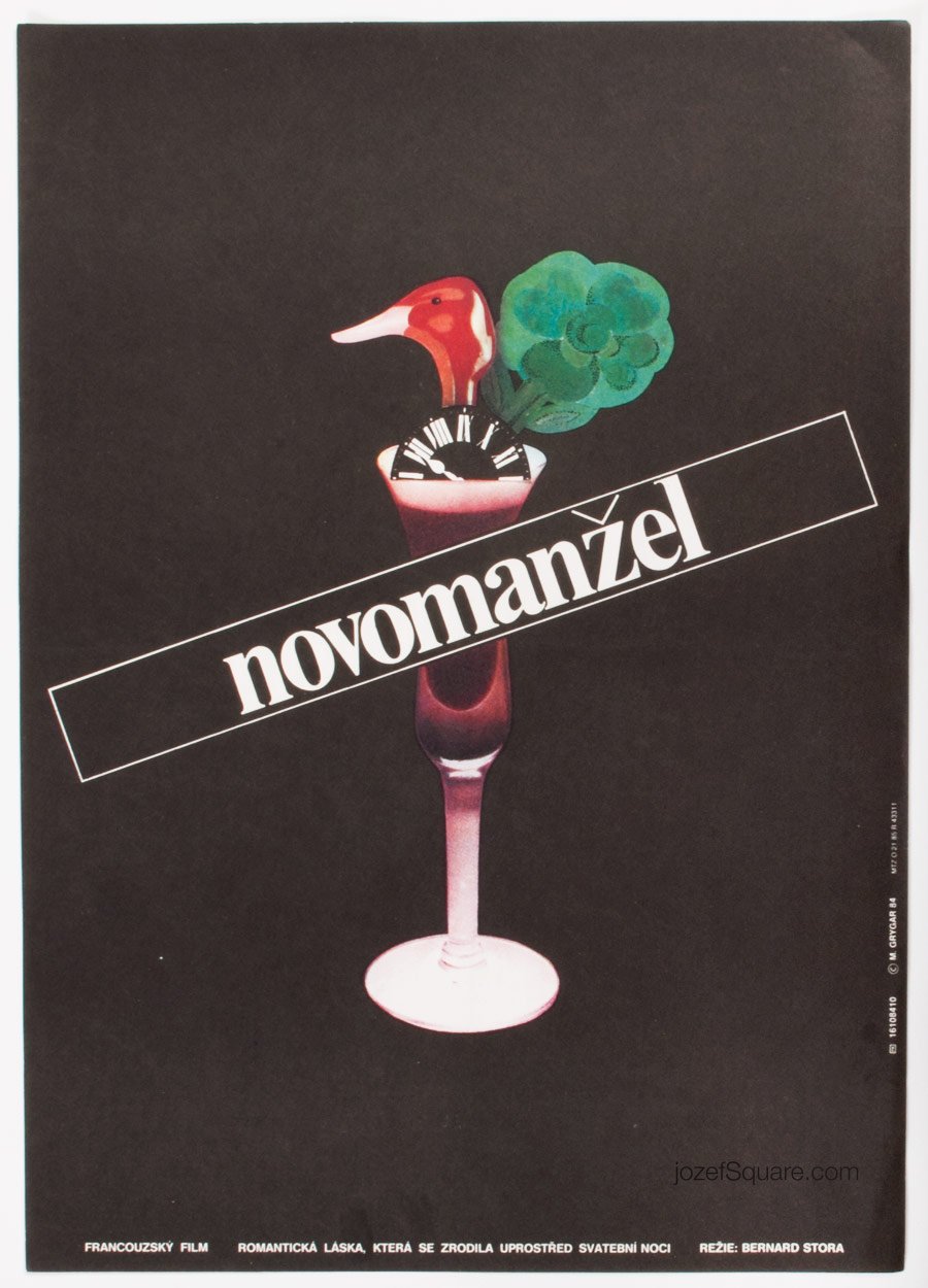 Movie Poster – The Bridegroom, Milan Grygar, 1984