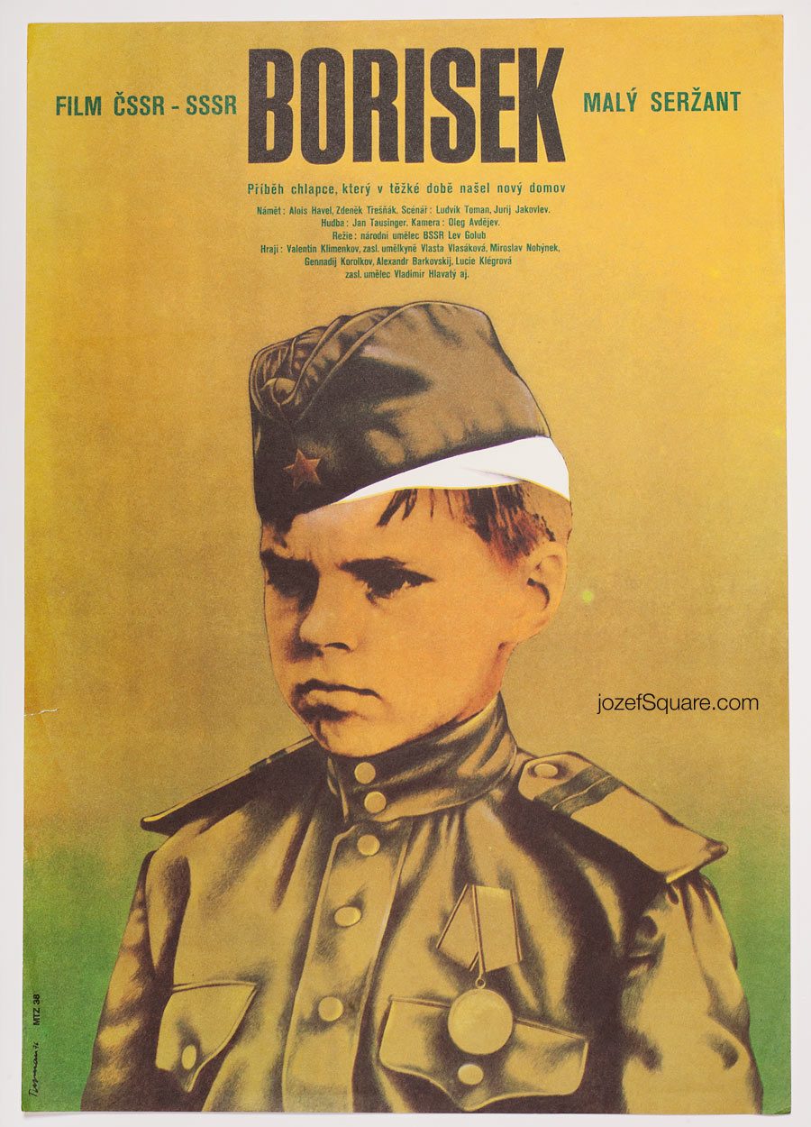 Movie Poster, Little Boris, Miloslav Disman
