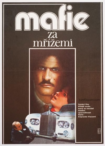 Movie Poster, Pisciotta's Case, 70s Cinema Art
