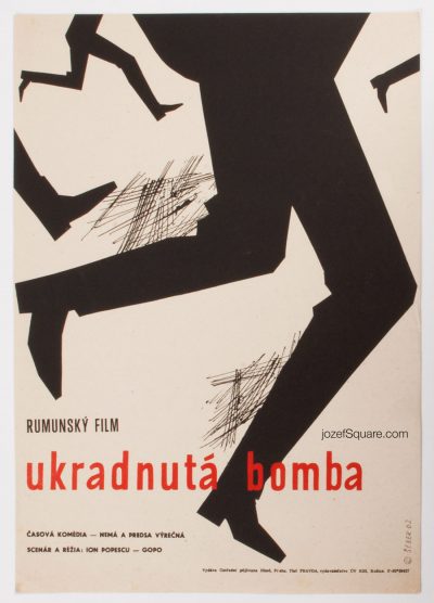 Movie Poster, Stolen Bomb, Bretislav Sebek