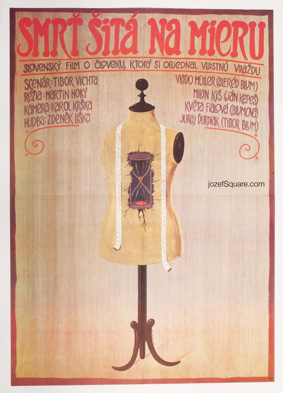Movie Poster, Death Made to Measure, Jan Meisner