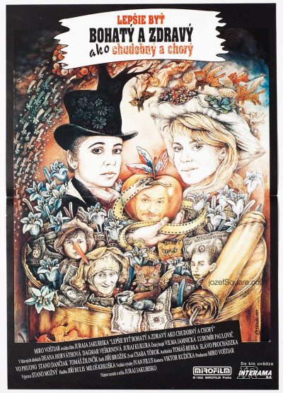 Movie Poster, Jurraj Jakubisko, 90s Cinema Art