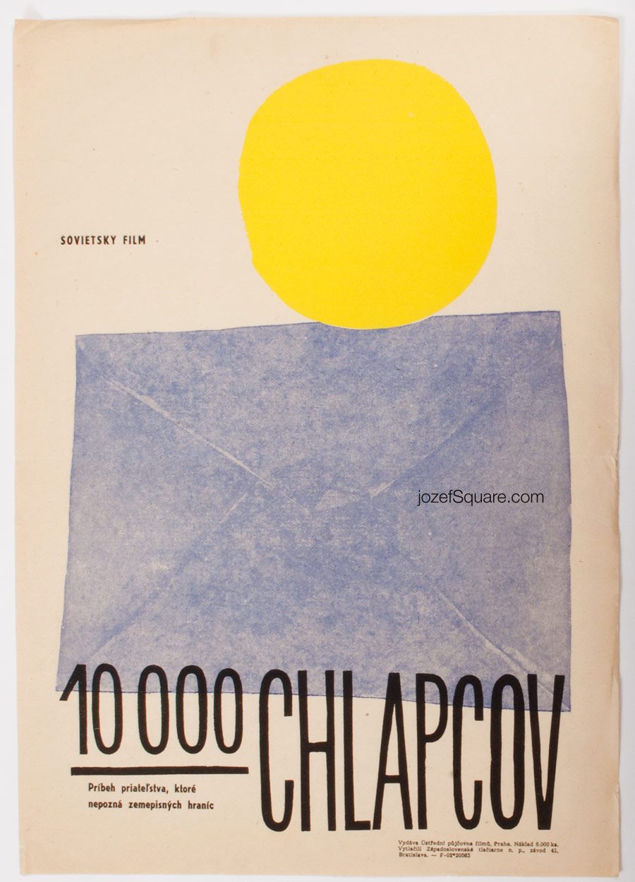 Movie Poster, 10 000 Boys, Zdenek Palcr