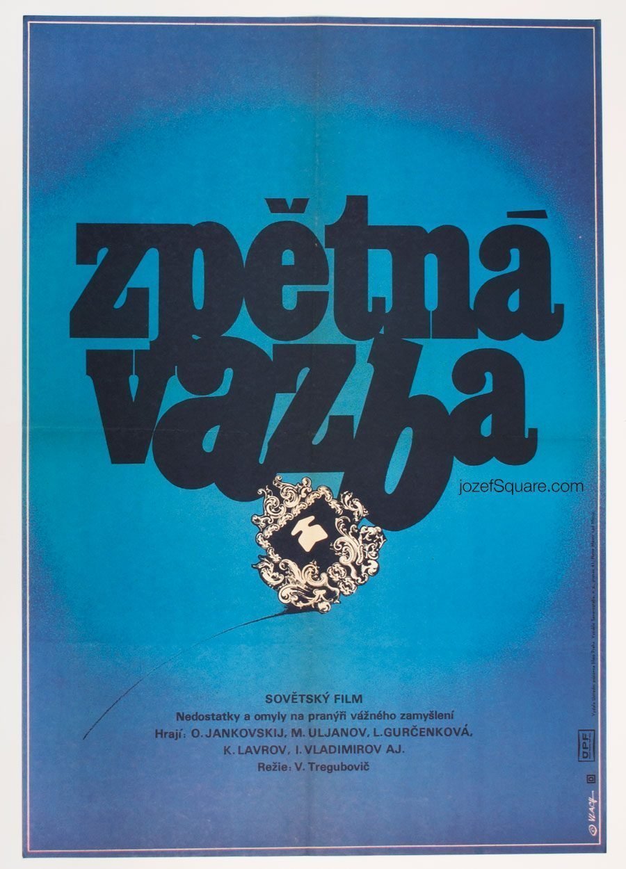 Movie Poster, Wrong Connection, Zdenek Vlach