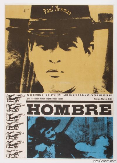 Movie Poster, Hombre, Karel Machalek