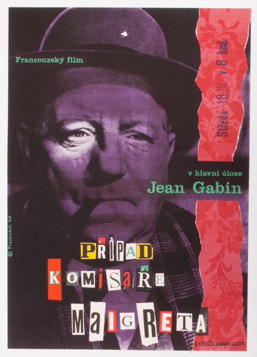 Movie Poster, Maigret and the St. Fiacre Case, Richard Fremund