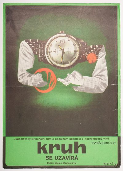 Movie Poster, The Security Service Closes in, Vojmir Fric