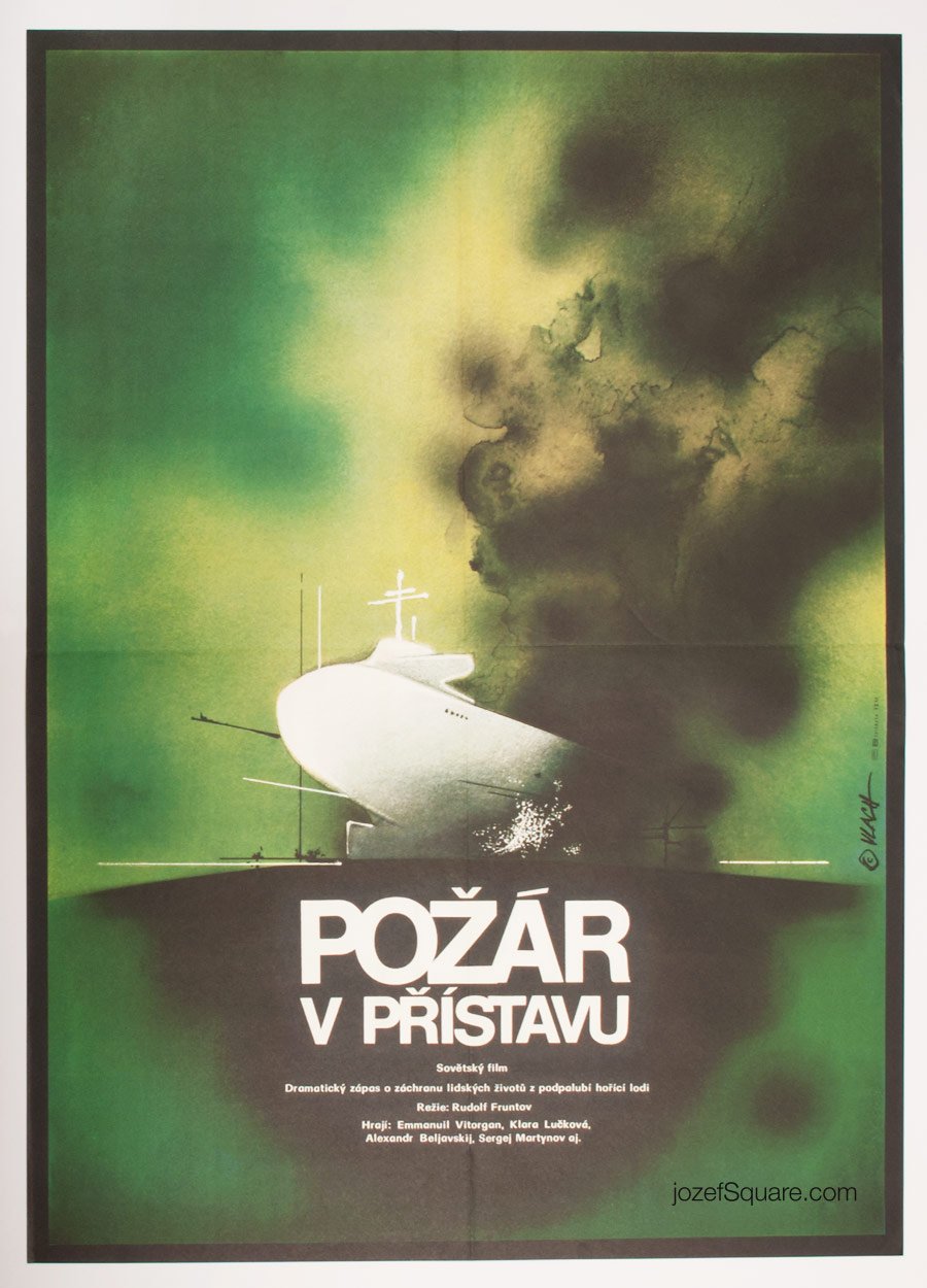 Movie Poster, Fateful Sunday, Zdenek Vlach