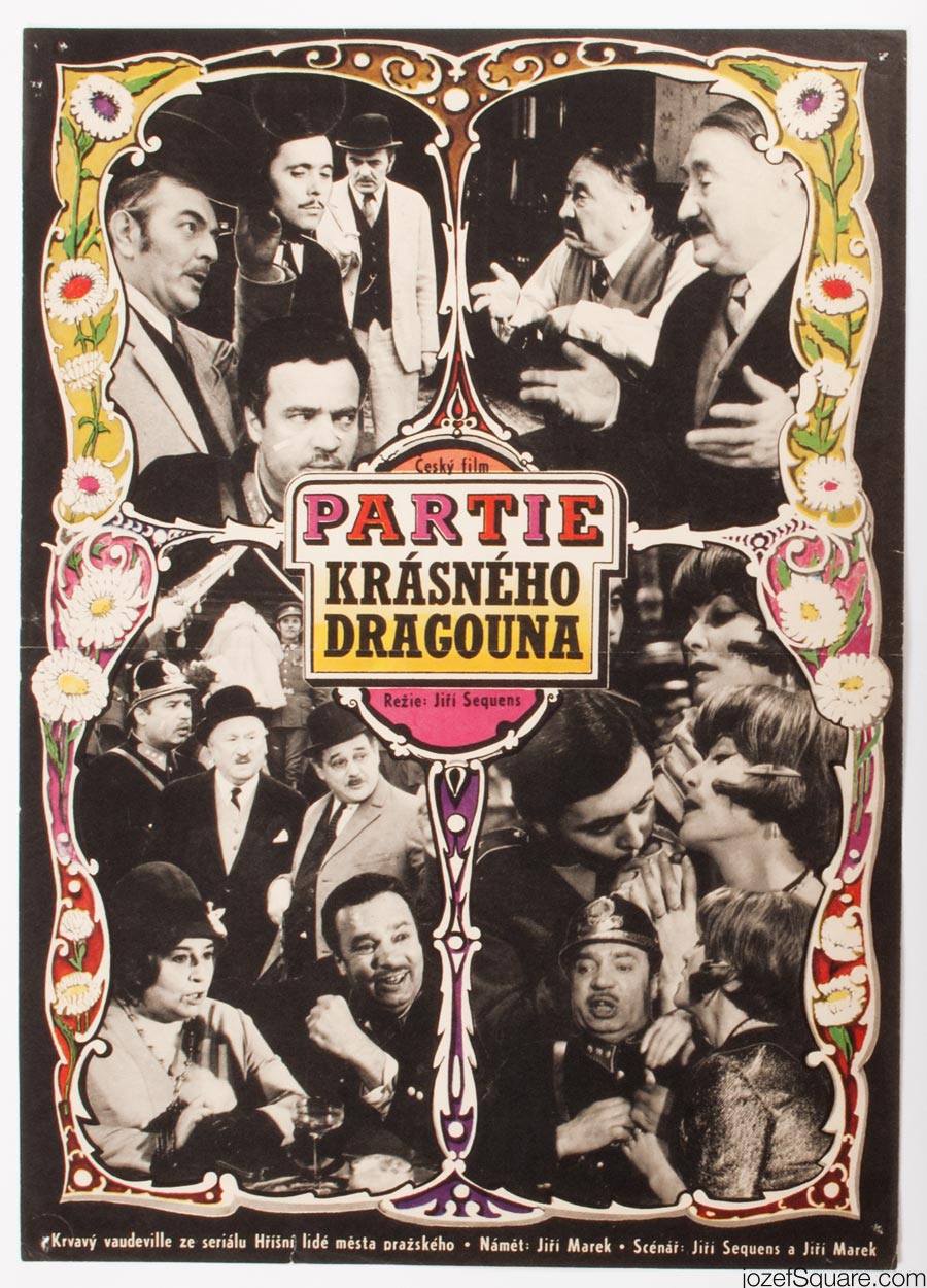 Movie Poster, The Game of Beautiful Dragoon, Zdenek Ziegler