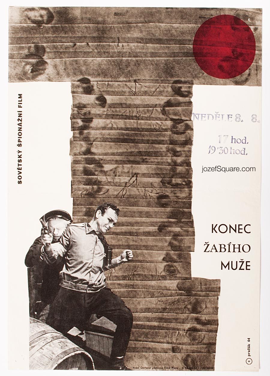 Movie Poster, The End of a Frogman, Cenek Prazak