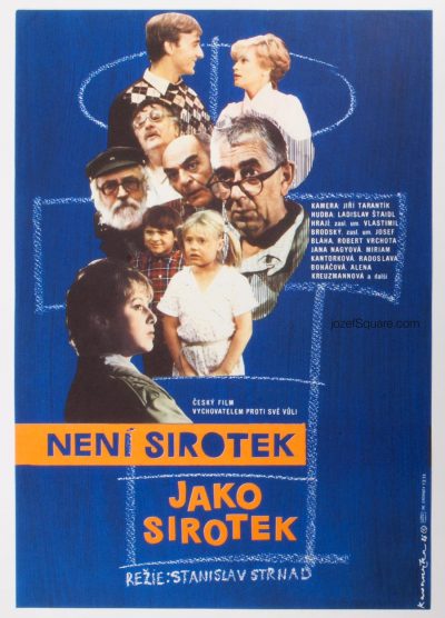 Movie Poster, Dimitrij Kadrnozka, 80s Cinema Art