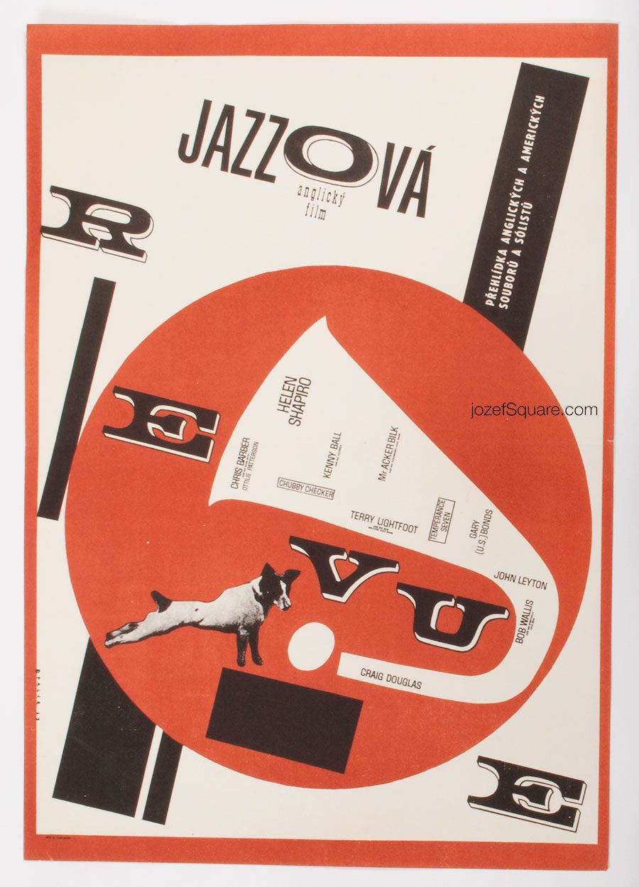 Movie Poster, The Sound of Jazz, Zdenek Palcr