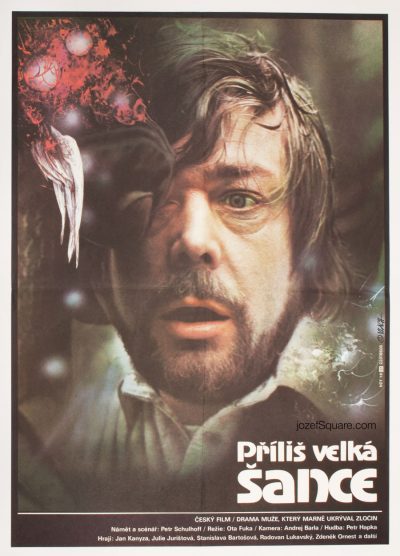 Movie Poster, Too Big a Chance, Zdenek Vlach