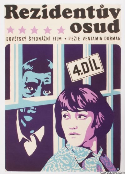 Movie Poster, Secret Agent's Destiny, Ales Krejca