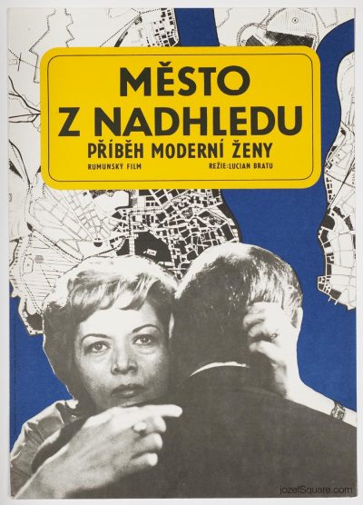 Movie Poster, City Seen from Above, Dobroslav Foll