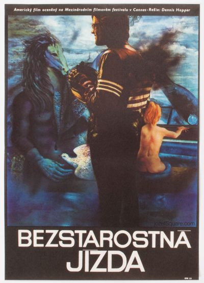 Movie Poster, Easy Rider, Josef Vyletal