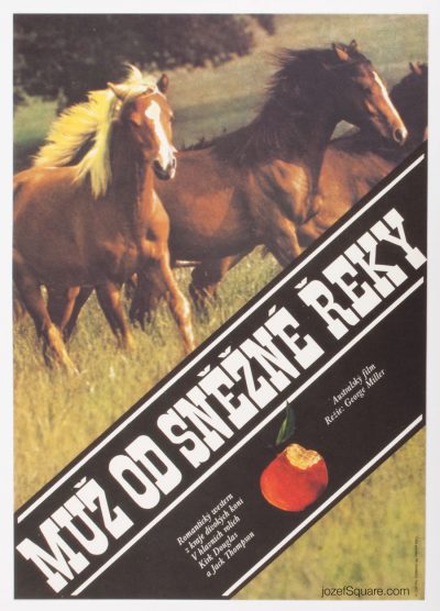 Movie Poster, The Man from Snowy River, Unknown Artist