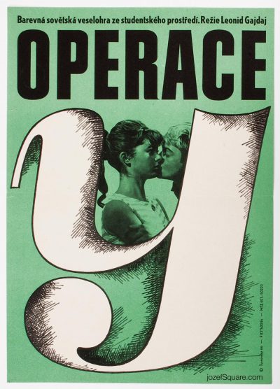 Movie Poster, Operation Y, Jan Turnovsky