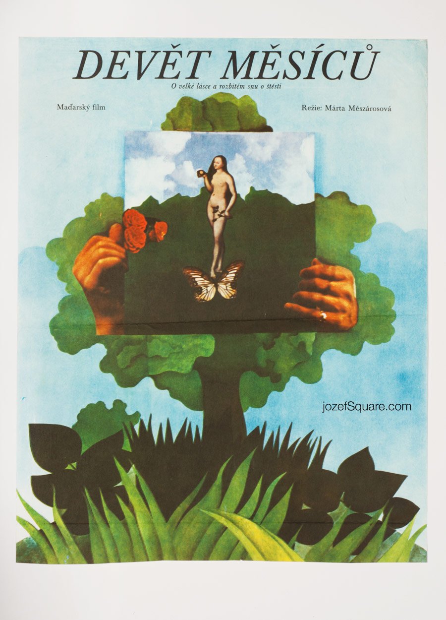 Movie Poster, Nine Months, Renata Vlachova