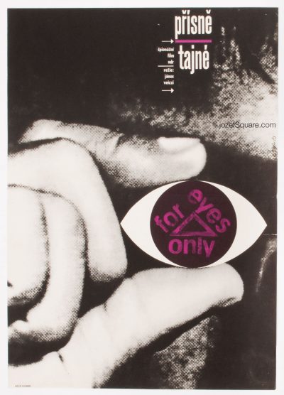 Movie Poster, For Eyes Only, Zdenek Ziegler