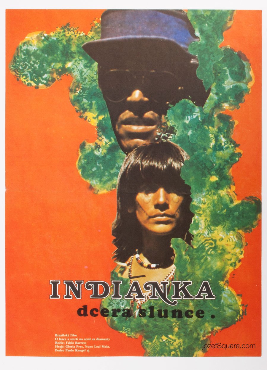Movie Poster, India, Daughter of the Sun, Dimitrij Kadrnozka