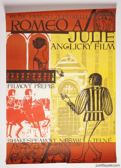 Movie Poster, Romeo and Juliet, Franco Zeffirelli