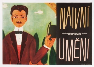 Exhibition Poster, Naive Art, Jiri Hadlac