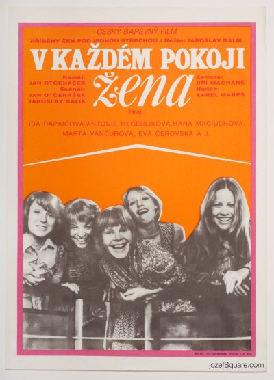 Movie Poster, Woman in Every Room, Vasil Miovsky