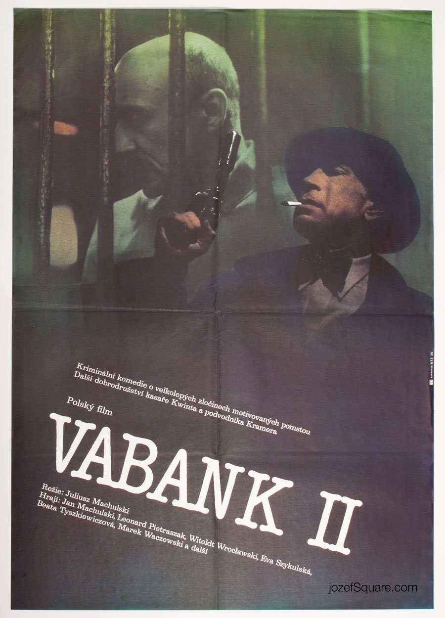 Movie Poster, Vabank II, Dimitrij Kadrnozka