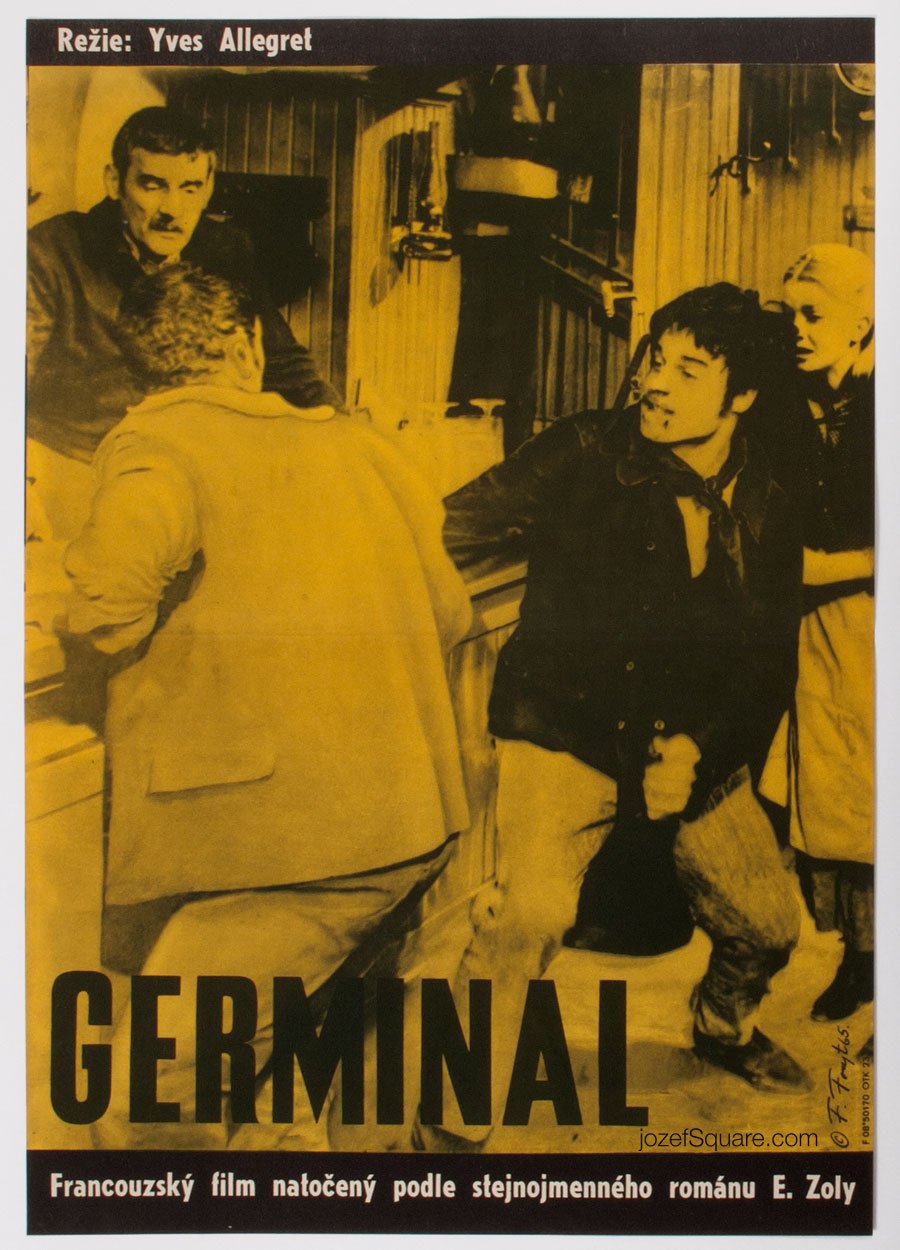 Movie Poster, Germinal, Frantisek Forejt