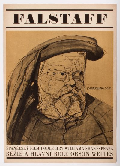 Movie Poster, Falstaff, Karel Machalek