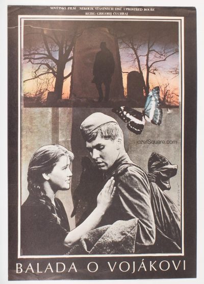 Movie Poster, Ballad of a Soldier, Miroslav Hlavacek