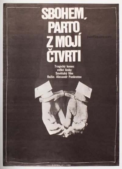 Movie Poster, Farewell, Moscow Gang, Zdenek Vlach