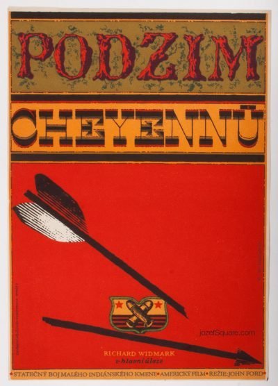 Movie Poster, Cheyenne Autumn, Zdenek Ziegler