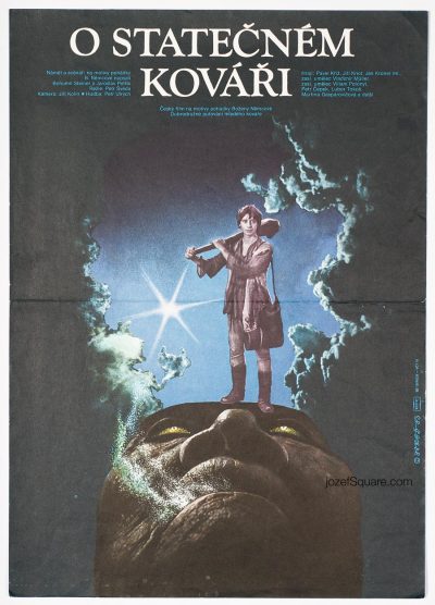 Movie Poster, The Brave Blacksmith, Alexej Jaros