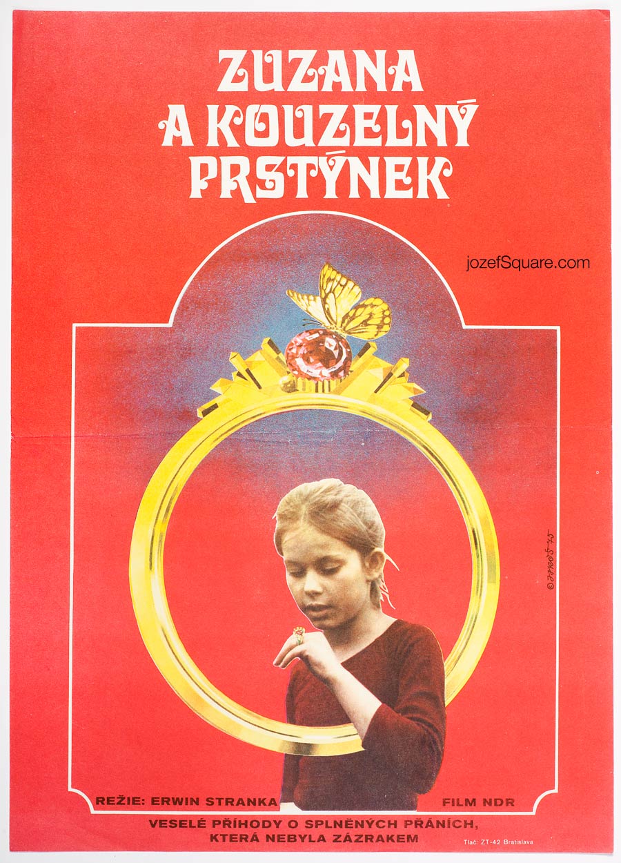Movie Poster, Suzanne and the Magic Ring, Alexej Jaros