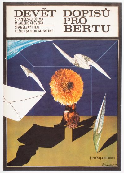 Movie Poster, Nine Letters to Bertha, Jaromir Bradac