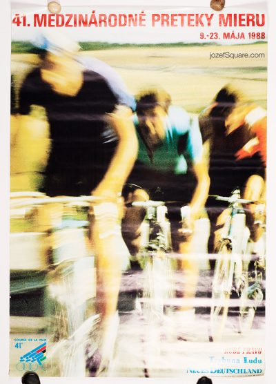 Cycling Poster, 41st Course de la Paix / The Peace Race